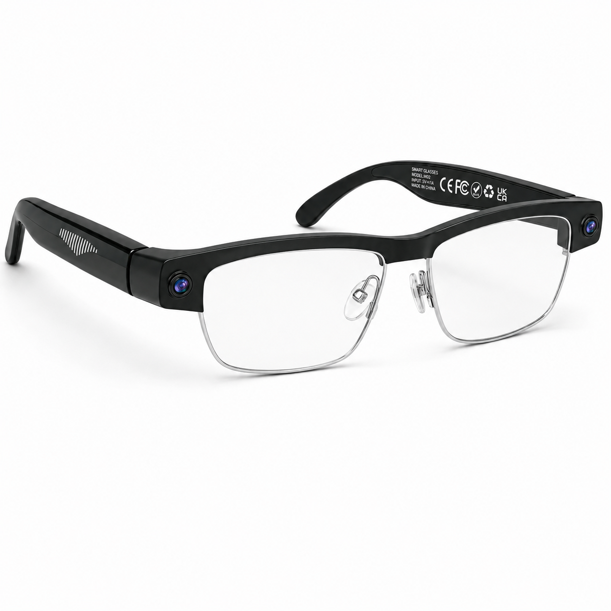 Dreamova Vista Air Black Square — AI Snjöll Gleraugu með Sjónrakningu