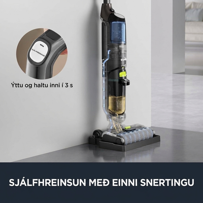 Eureka - Skúrar og ryksugar, í einni umferð