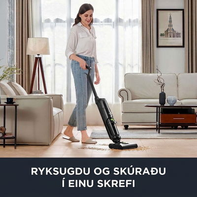 Eureka - Skúrar og ryksugar, í einni umferð