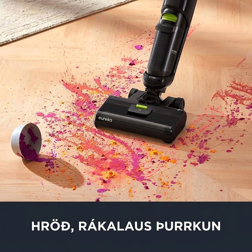 Eureka - Skúrar og ryksugar, í einni umferð